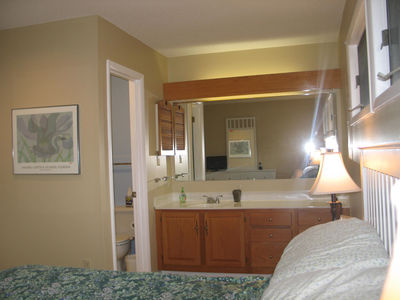 Vanity in Master Bedroom